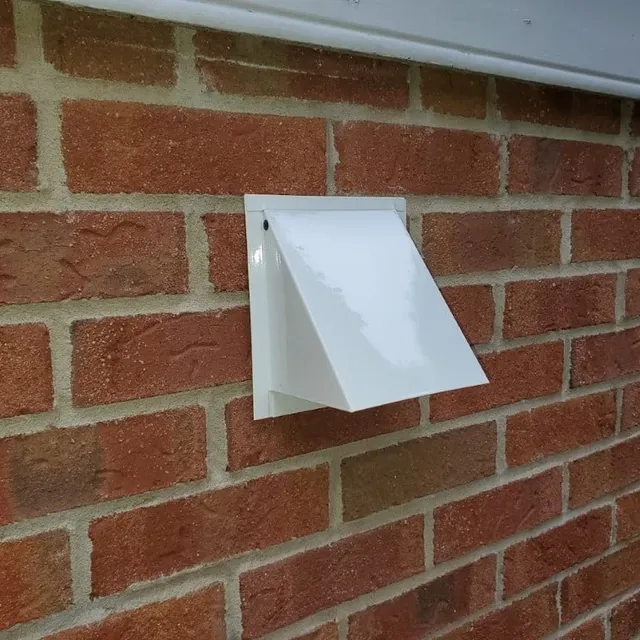 Metal vent hoods for dryer and bathroom exhausts in various price ranges