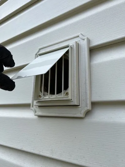 4-to-1 bird guard conversion for dryer vent
