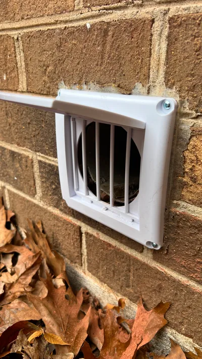 Built-in code approved critter guard
