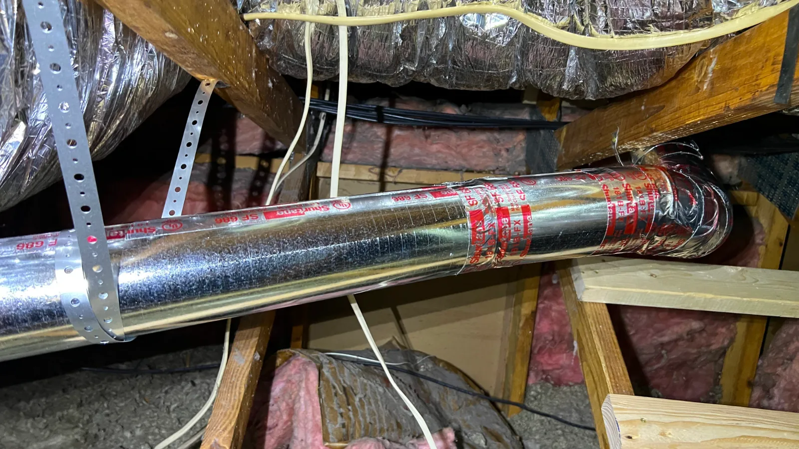 Efficient offset to continue to the roof