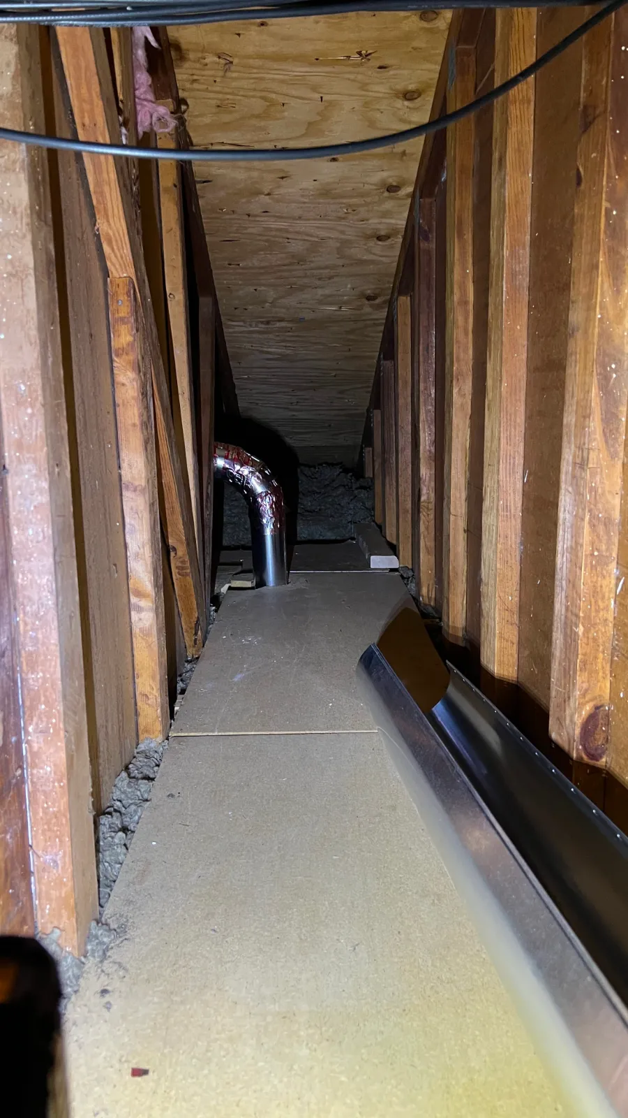 Mess cleaned up after installation