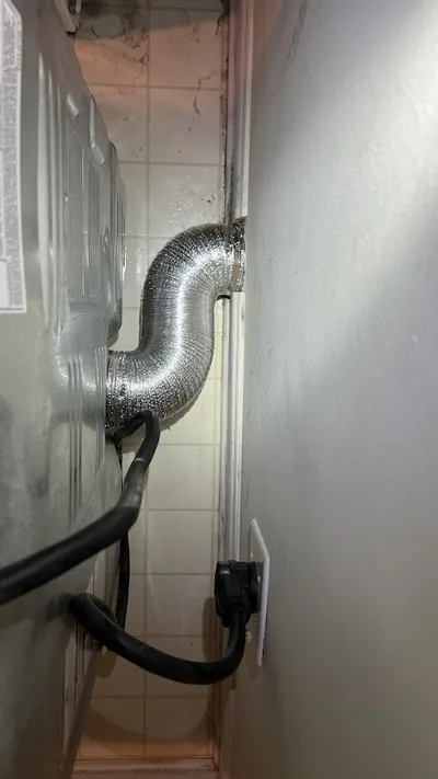Perfect dryer vent installation