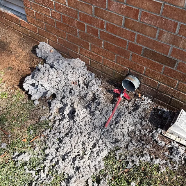 Large pile of compacted dryer lint removed from vent in Green Valley Greensboro