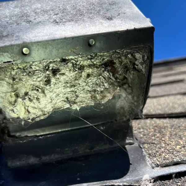 Blocked roof vent cover Whisper Creek