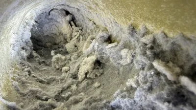 Dryer vent completely blocked with lint in Westerwood Greensboro