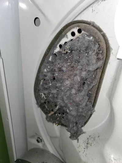 Drum intake clogged