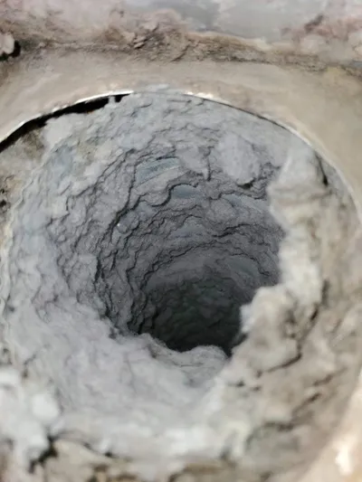 Dirty roof vent