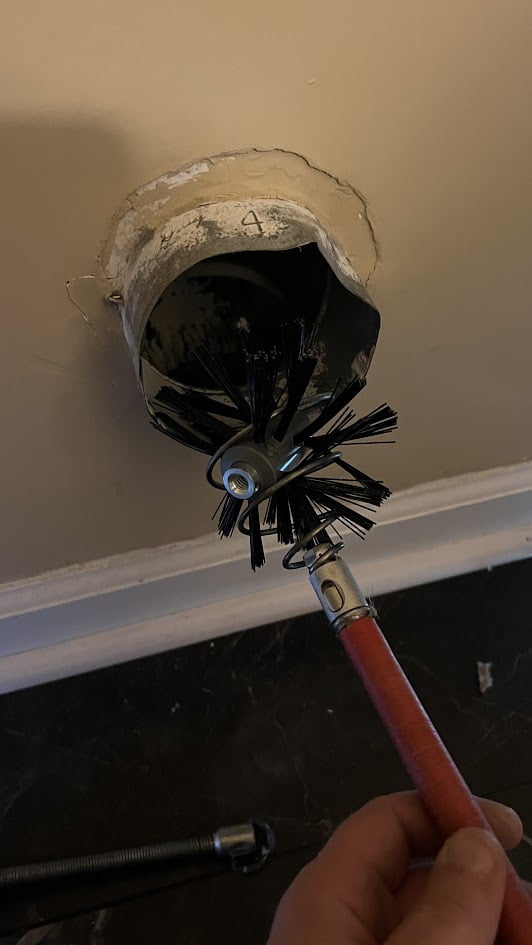 DIY brush extraction