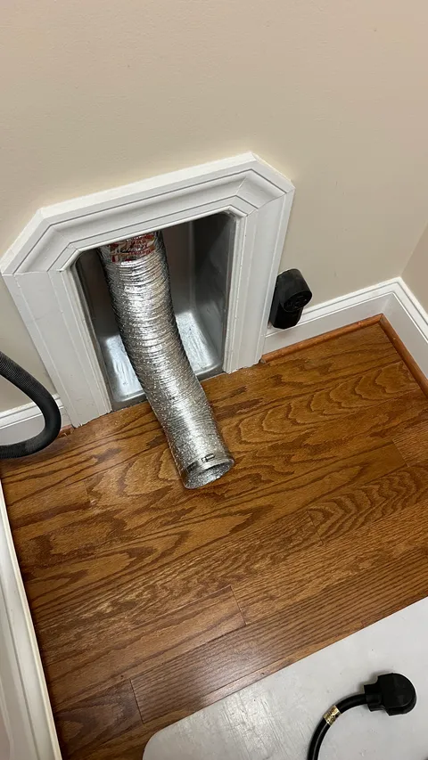 DryerFlex transition hose installation Stone Mill Village High Point
