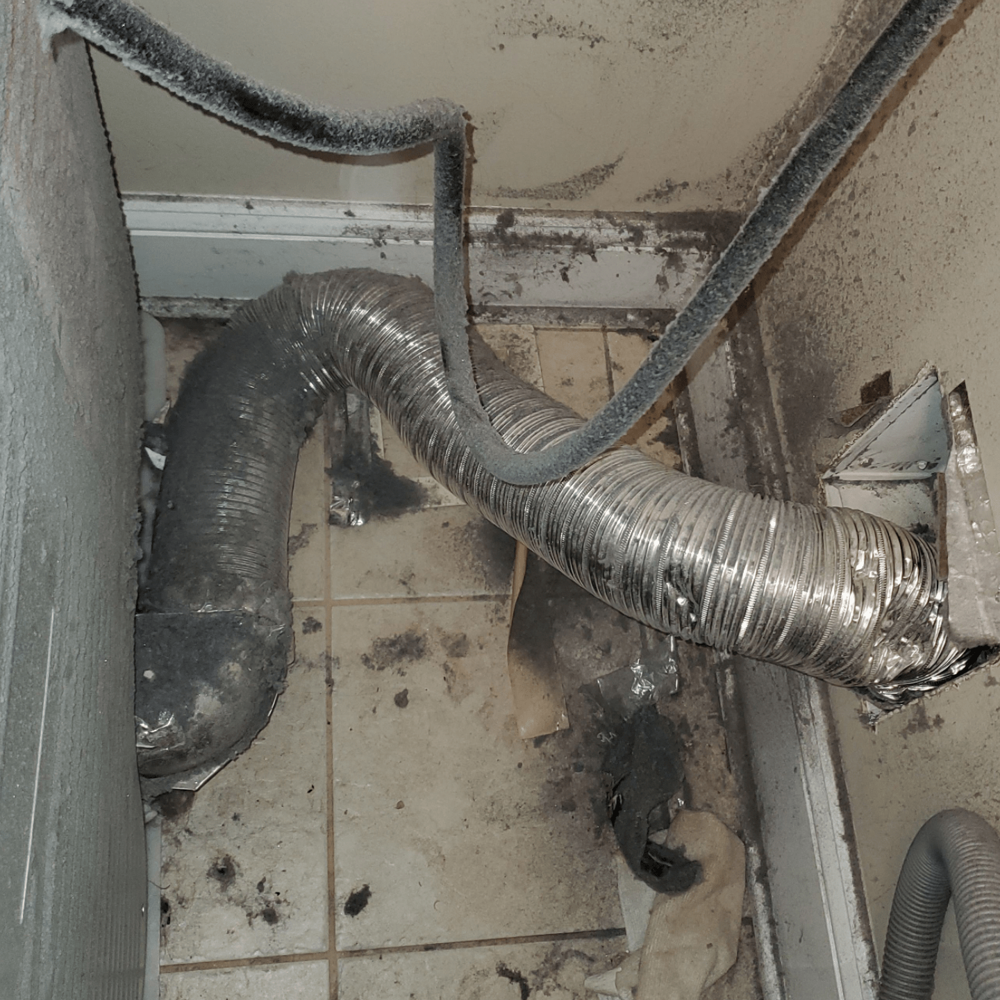 Dryer vent installation