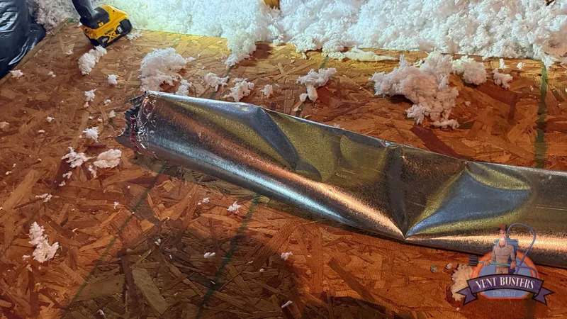 Careful where you step in your attic (High Point NC)