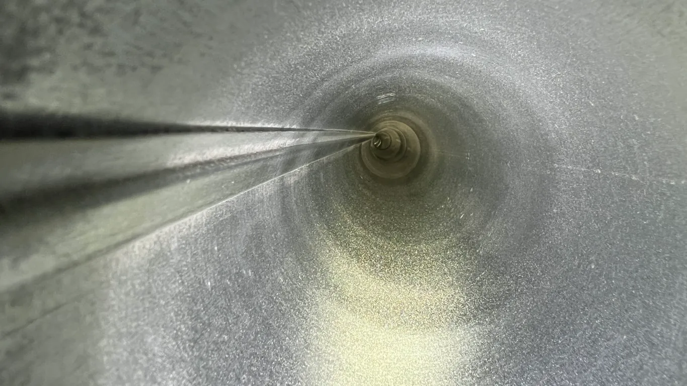 Clean dryer vent after professional cleaning Whisper Creek