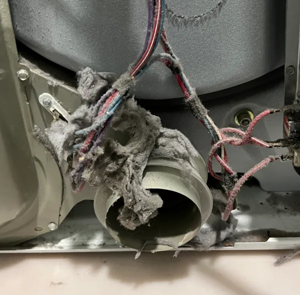 Inside dryer cleaning