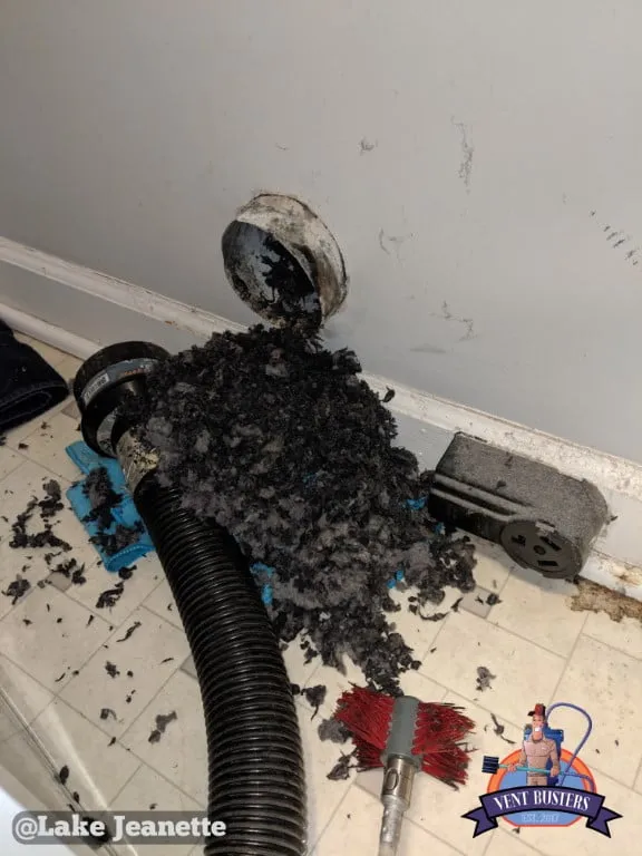 Dryer vent upgrade Lake Jeanette