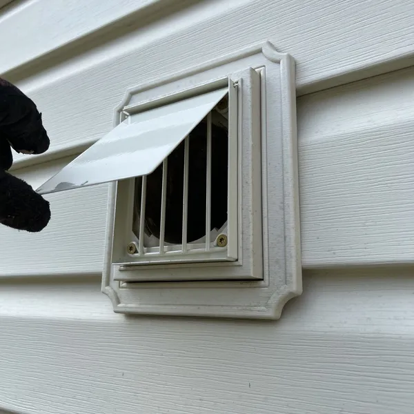 Louver conversion with bird guard