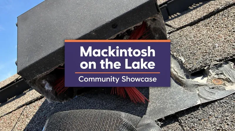 Mackintosh on the Lake Burlington – Dryer Vent Showcase