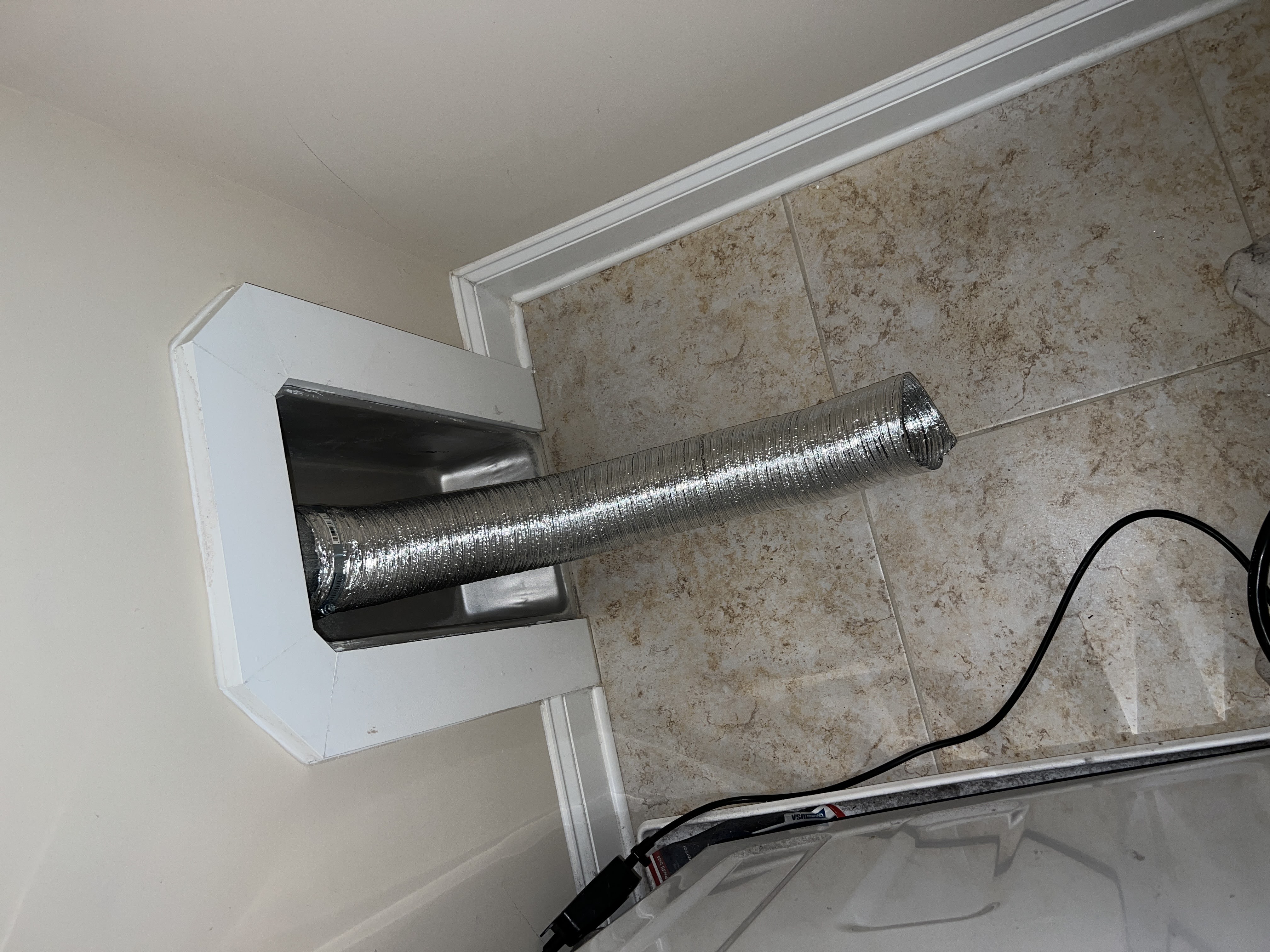 New DryerFlex transition installed Ashley Woods