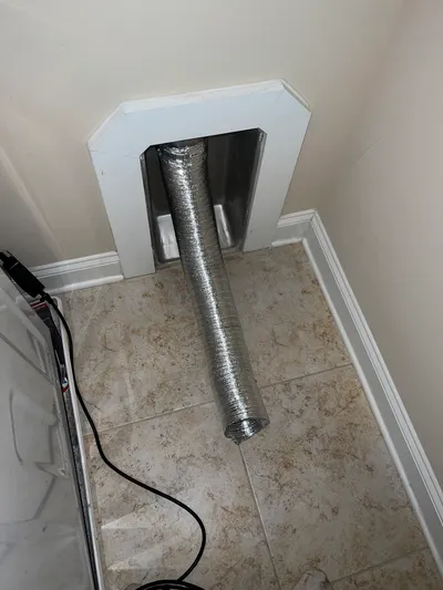 New DryerFlex transition installed Ashley Woods
