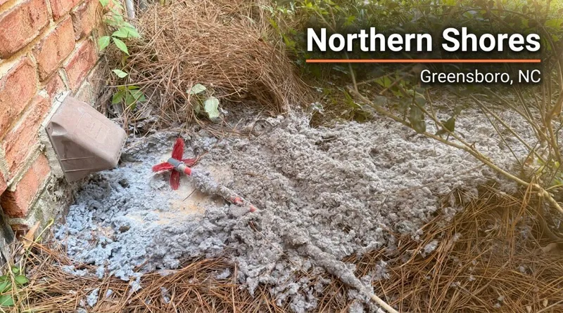 Northern Shores Greensboro – Dryer Vent Showcase