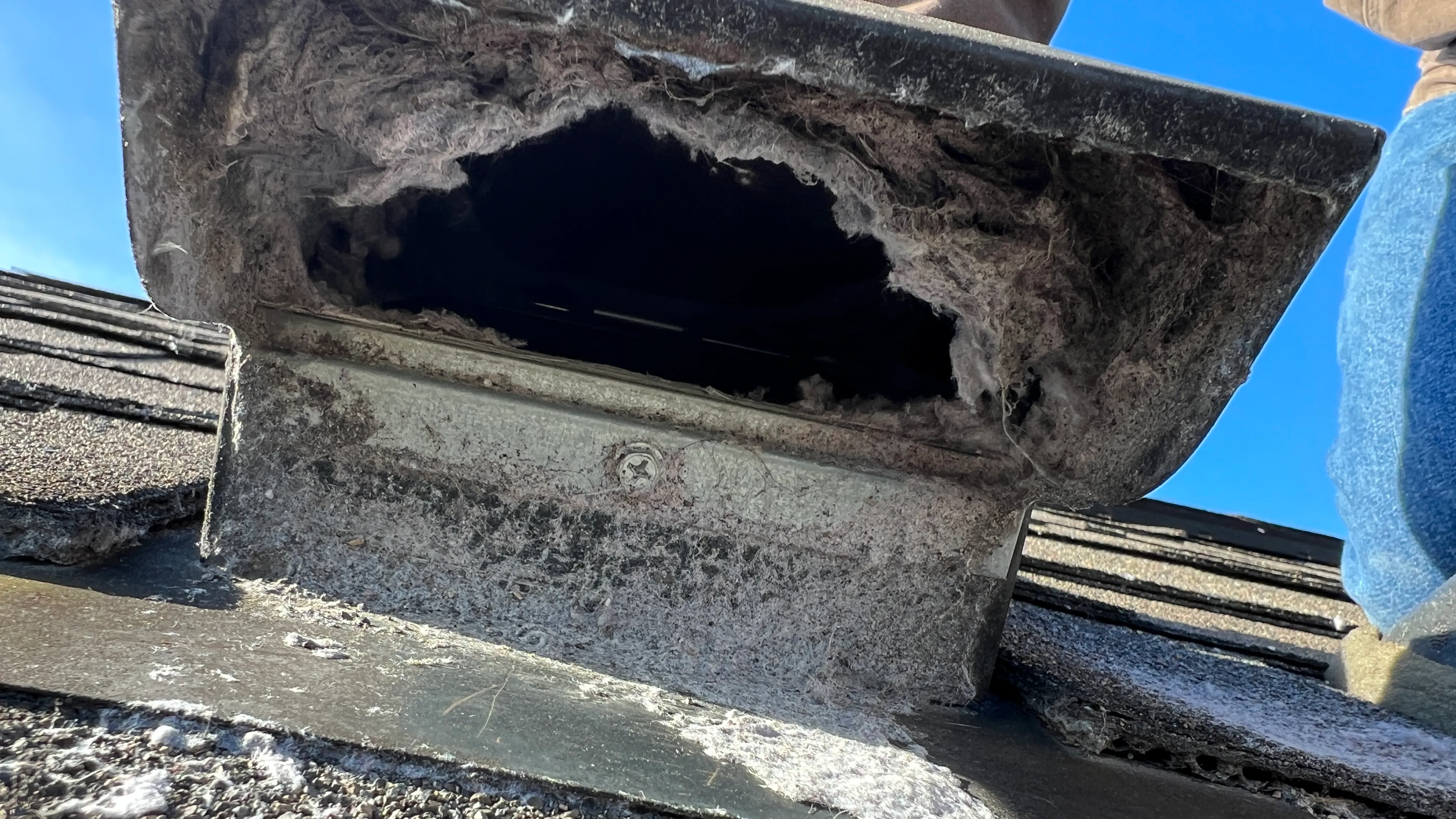 Roof dryer vent Stone Mill Village High Point