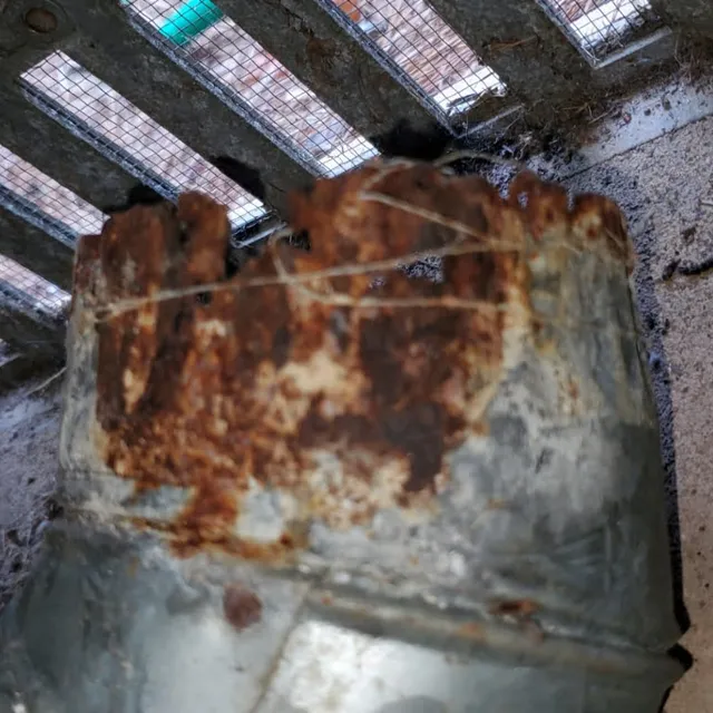Rusted joint