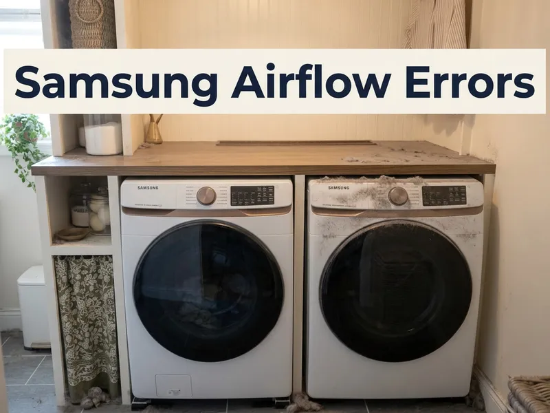 Why Is My Samsung Dryer Showing C80, C90, CLg or Cg?