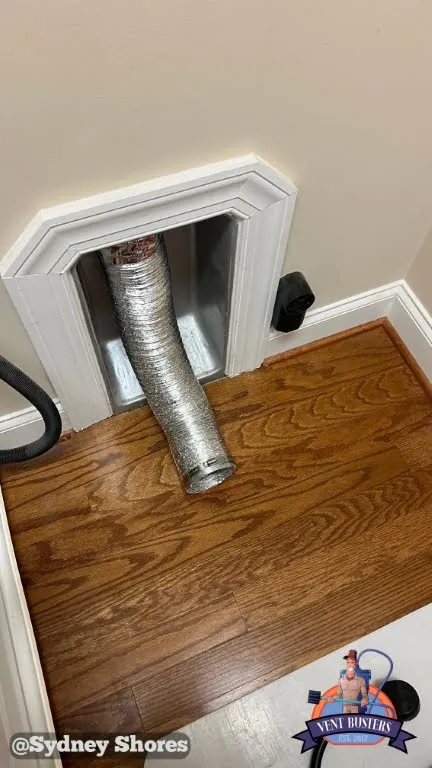 Dryer vent interior Sydney Shores