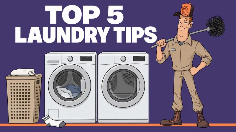 Vent Busters’ Top 5 Laundry Tips