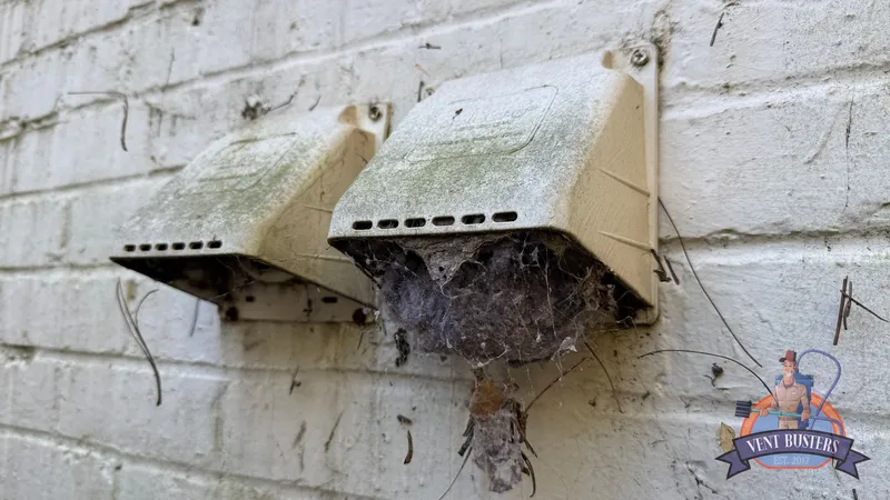 We noticed a lot of clogged dryer vents at Country Club Condominiums on North Elm the other day