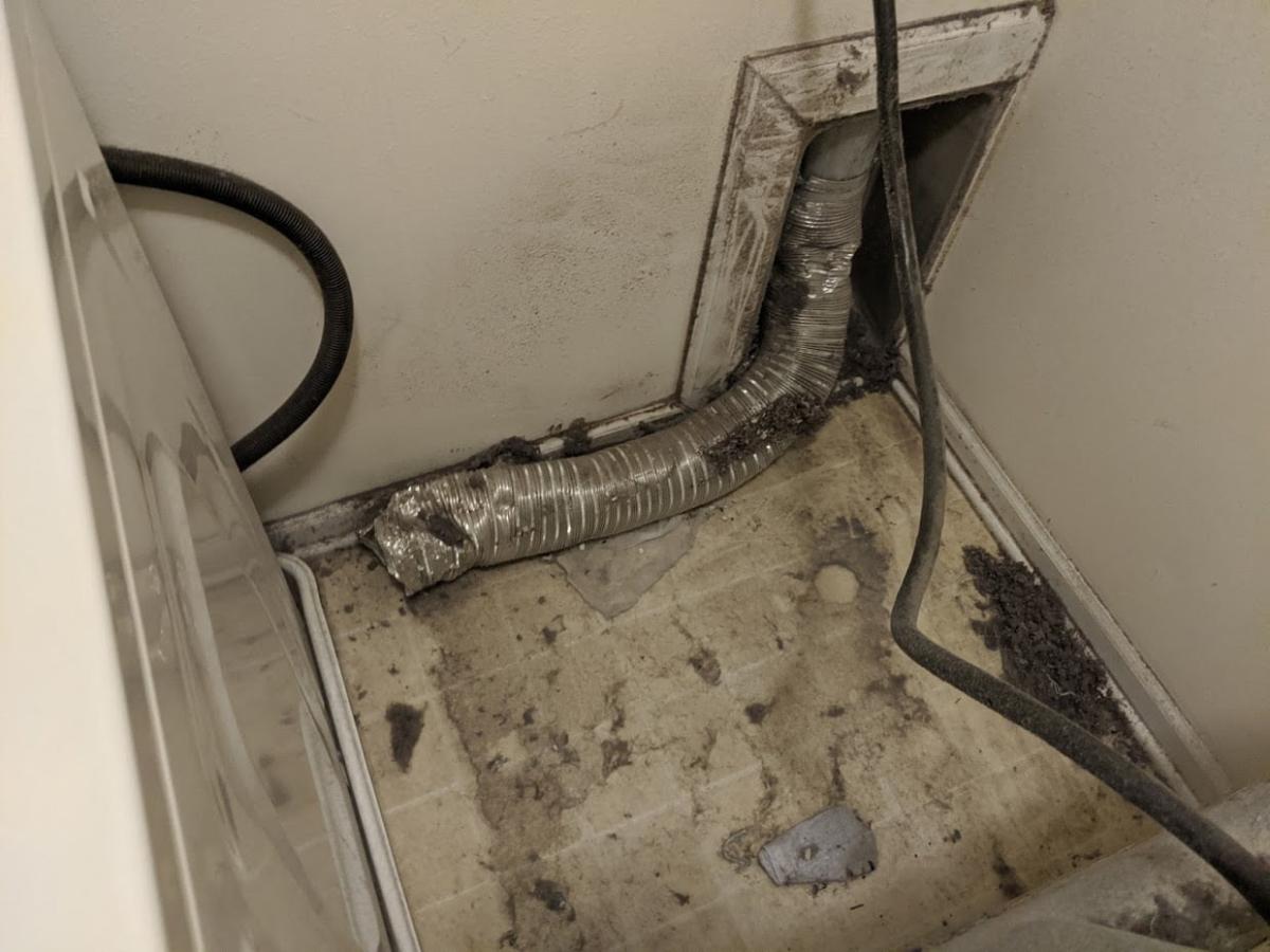 Crushed semi-rigid transition