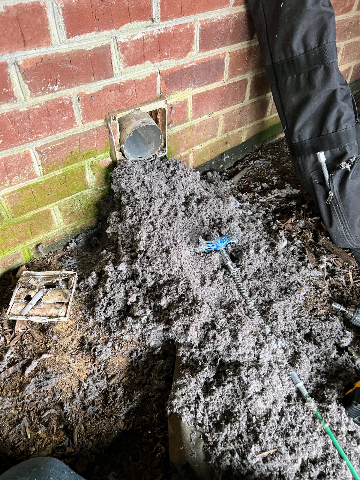 Oak Ridge rental property clogged dryer vent