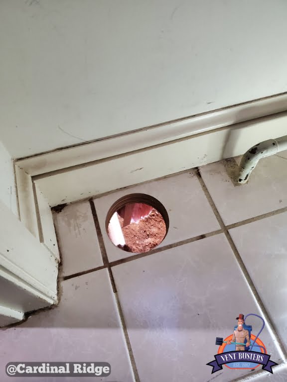 Exterior vent cap repair Cardinal Ridge