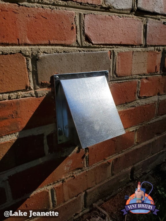 Clogged dryer vent Lake Jeanette