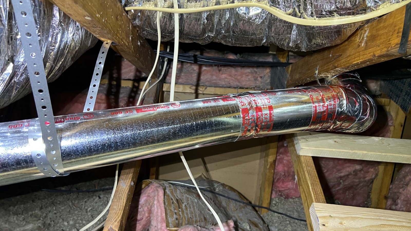 Efficient offset to continue to the roof