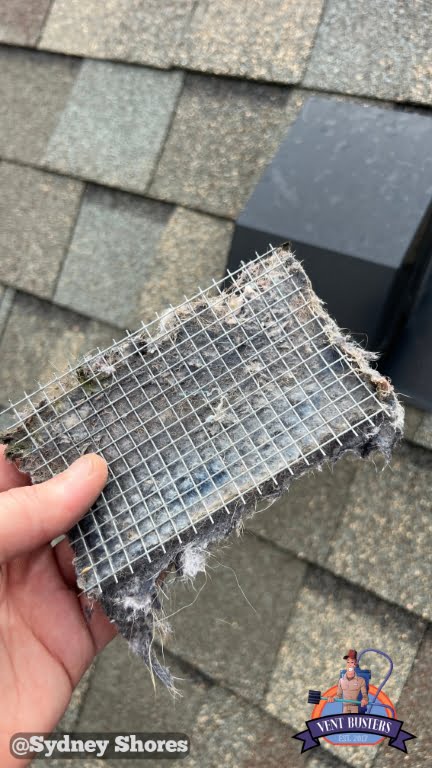 Condensation in dryer vent Sydney Shores