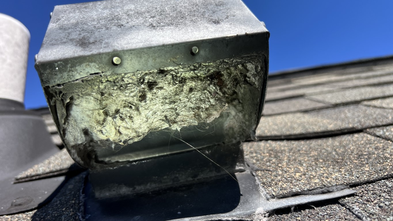 Blocked roof vent cover Whisper Creek