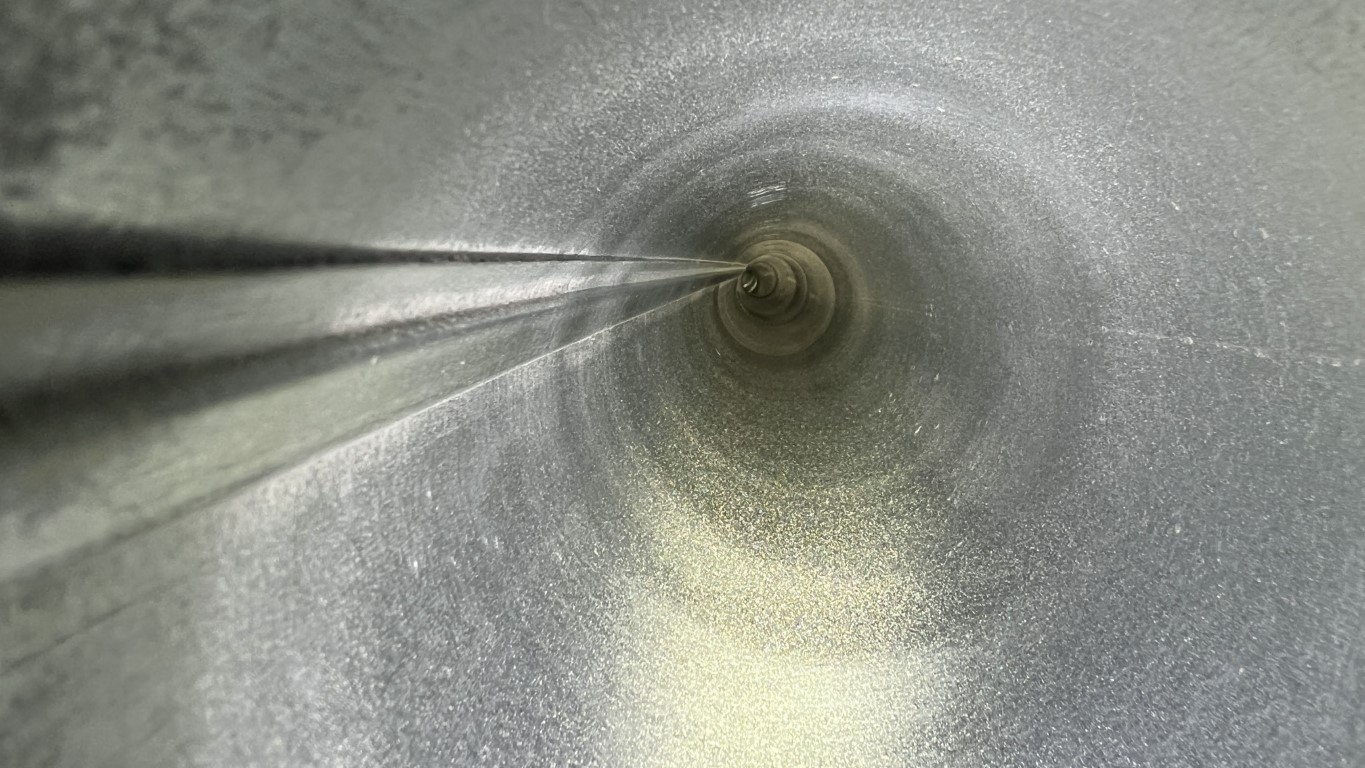 Clean dryer vent after professional cleaning Whisper Creek